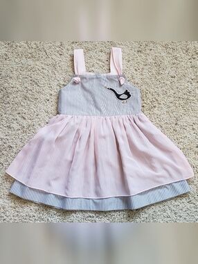 Well Dressed Wolf Girls Gray Good for the Goose Dress - Size 4 - EUC - RARE